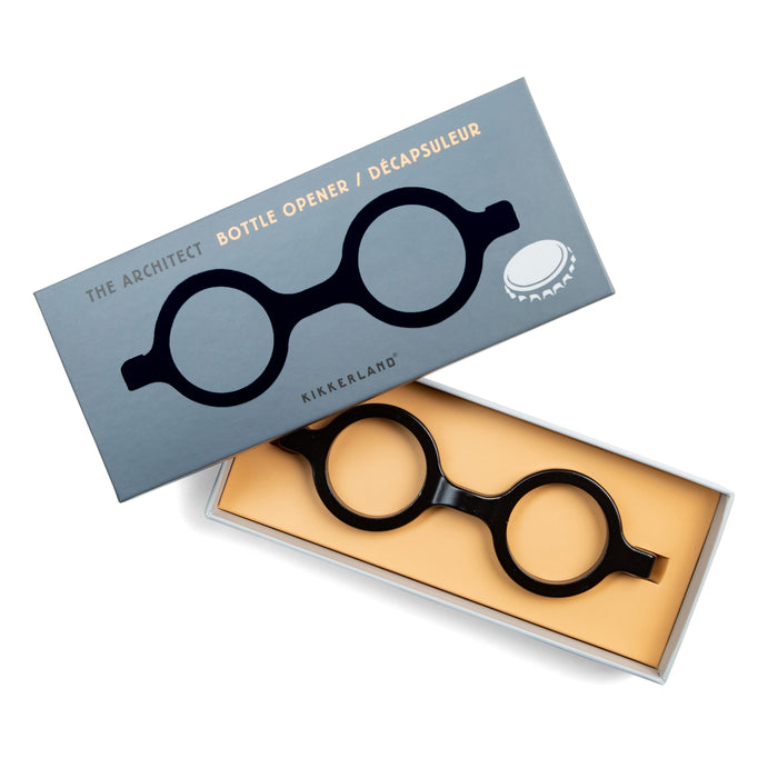 Le Corbusier Glasses Bottle Opener