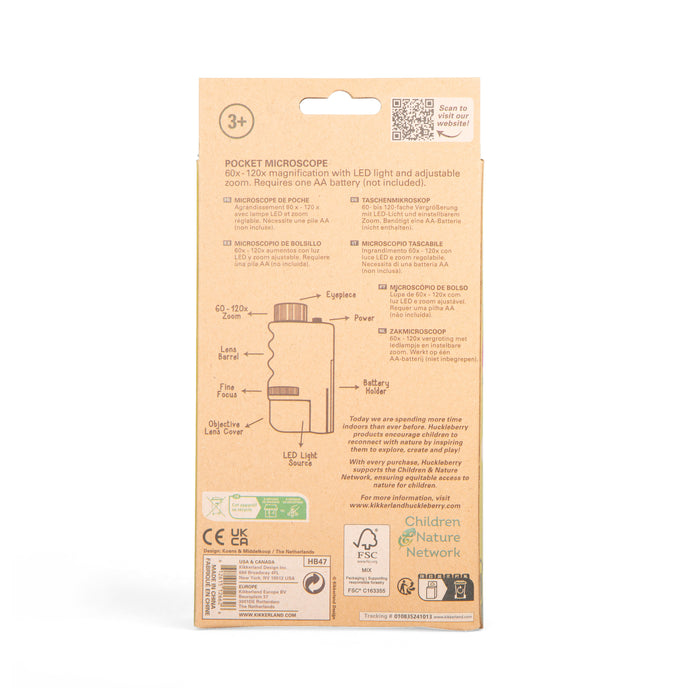 Huckleberry Pocket Microscope