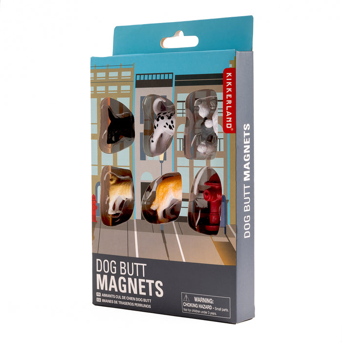 Dog Butt Magnets 6 Per Set