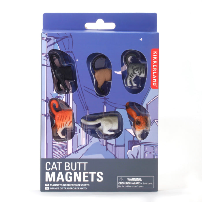Cat Butt Magnets Set Of 6