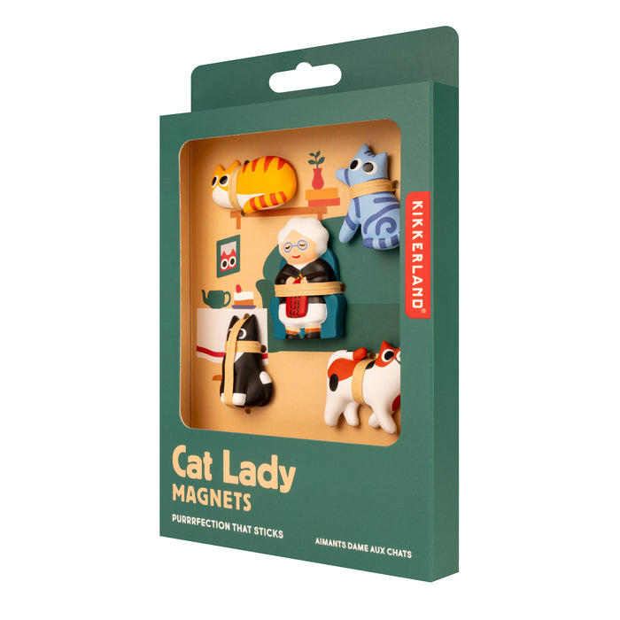 Cat Lady Magnets