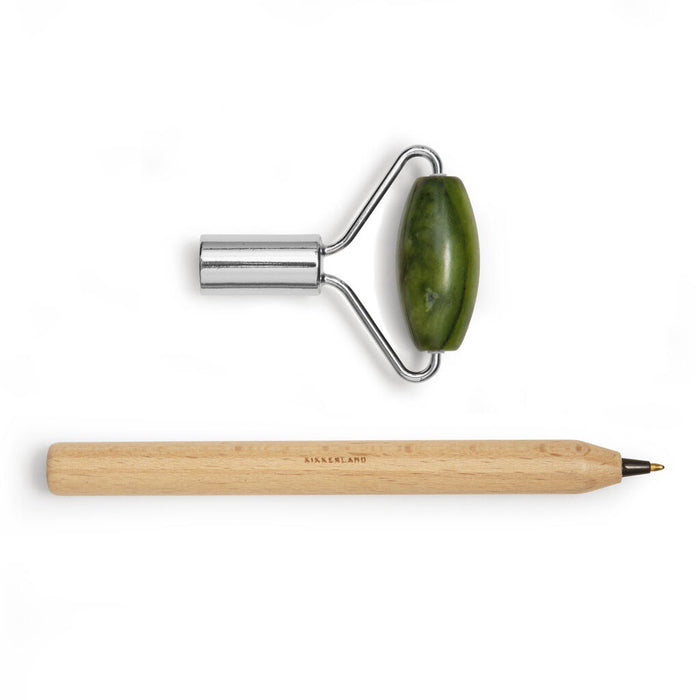 Jade Roller with Pen