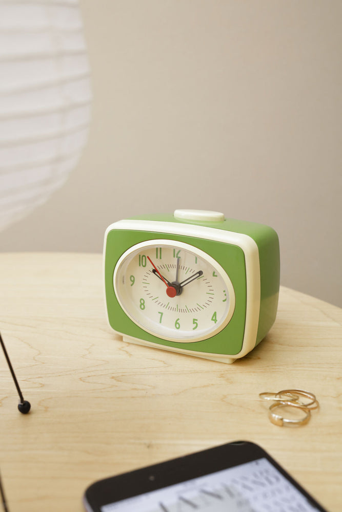 Small Classic Alarm Clock Mint