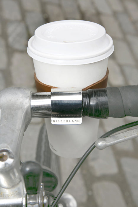 Leather Bike Cup Holder