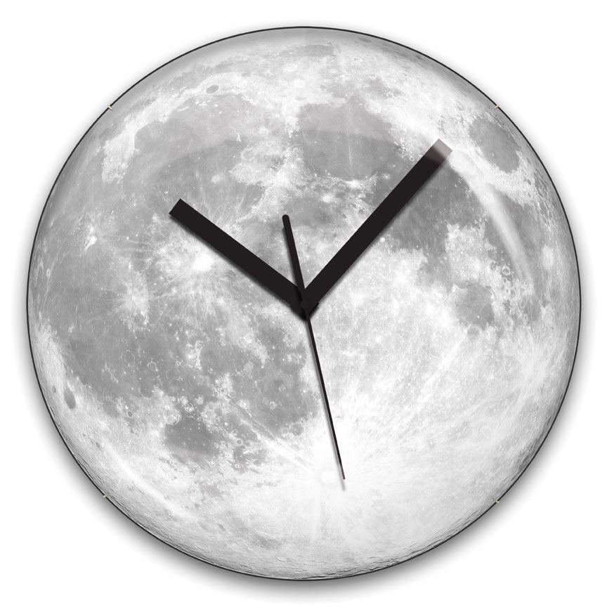 GLOW IN THE DARK MOON CLOCK