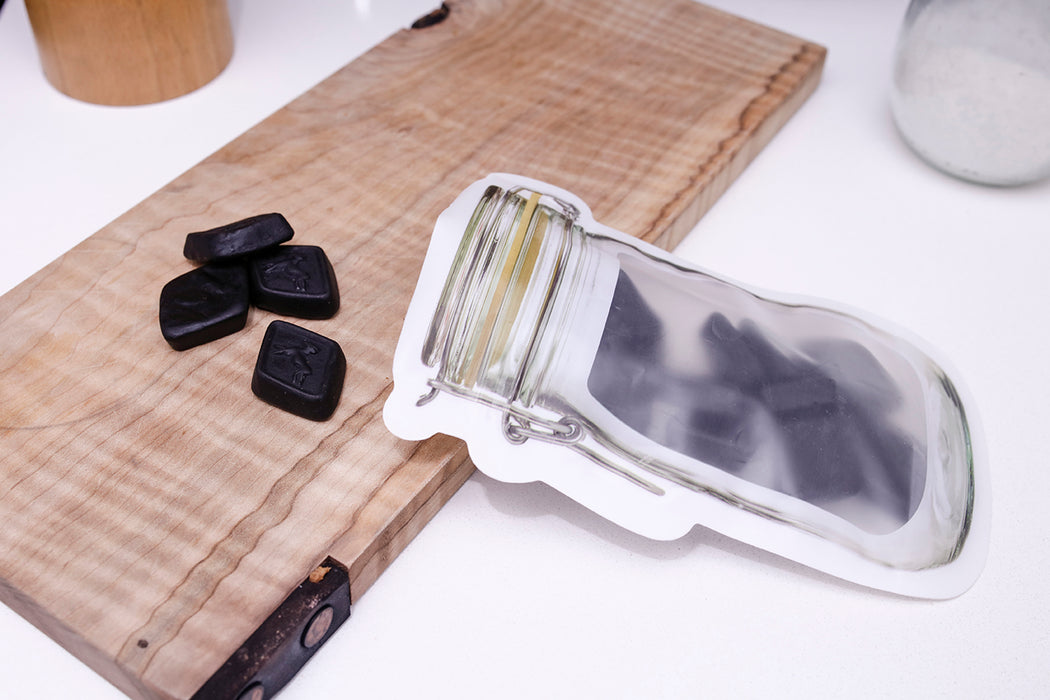 Zipper Mason Jar Bag Small