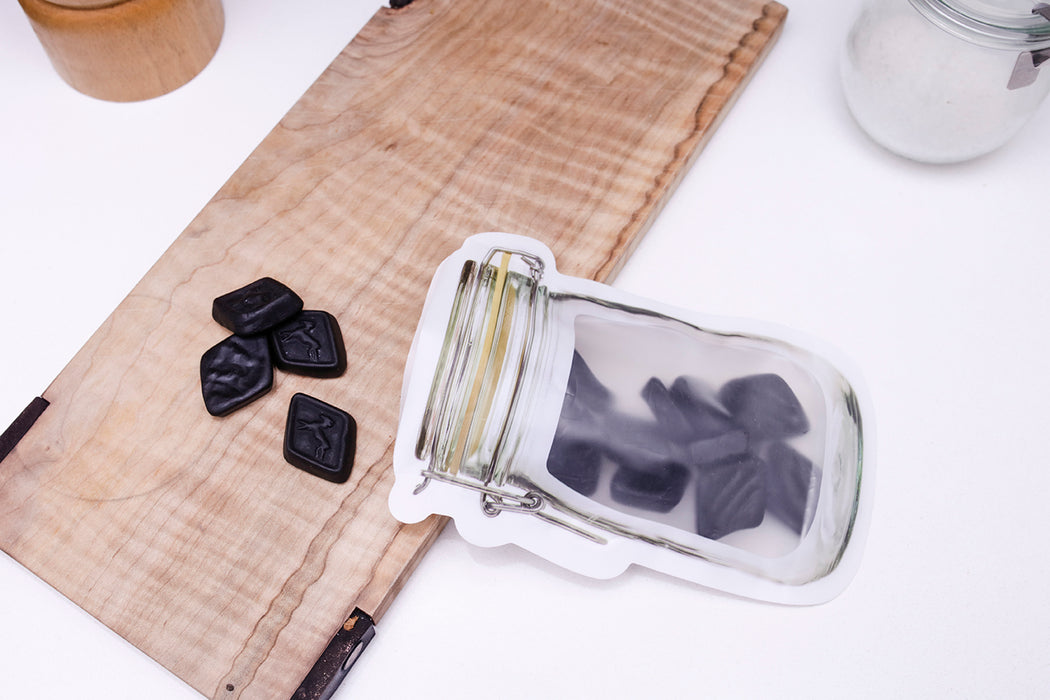 Zipper Mason Jar Bag Small