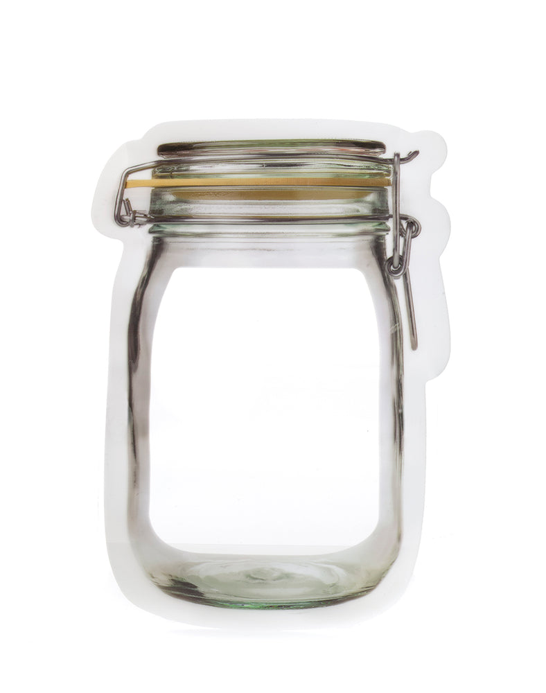 Zipper Mason Jar Bag Small
