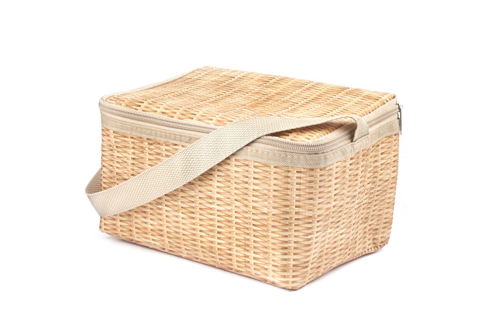 Wicker Lunch Box