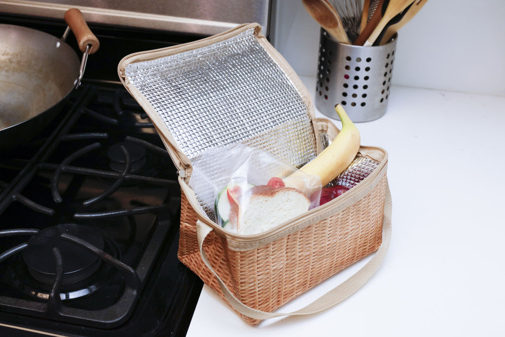 Wicker Lunch Box
