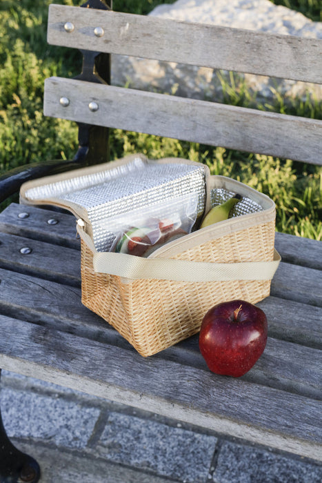 Wicker Lunch Box