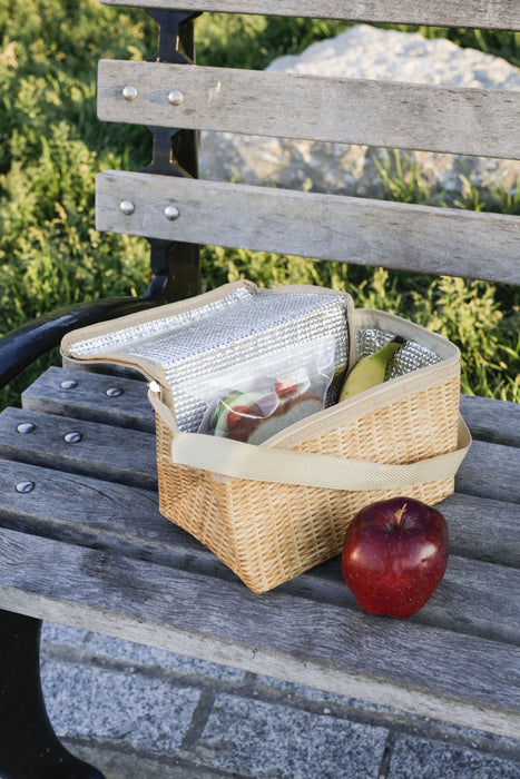 Wicker Lunch Box