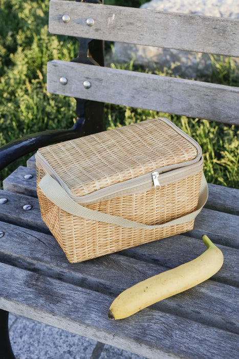Wicker Lunch Box