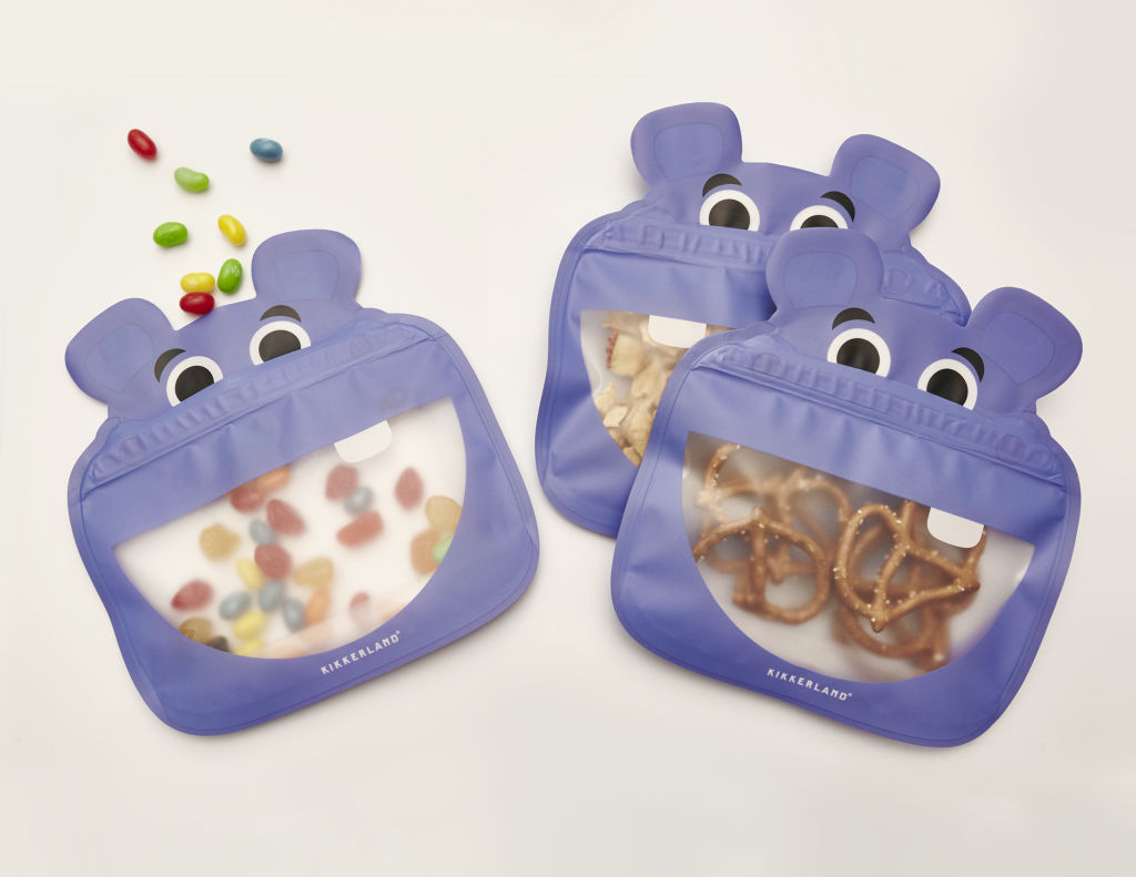 Hippo Zipper Bags