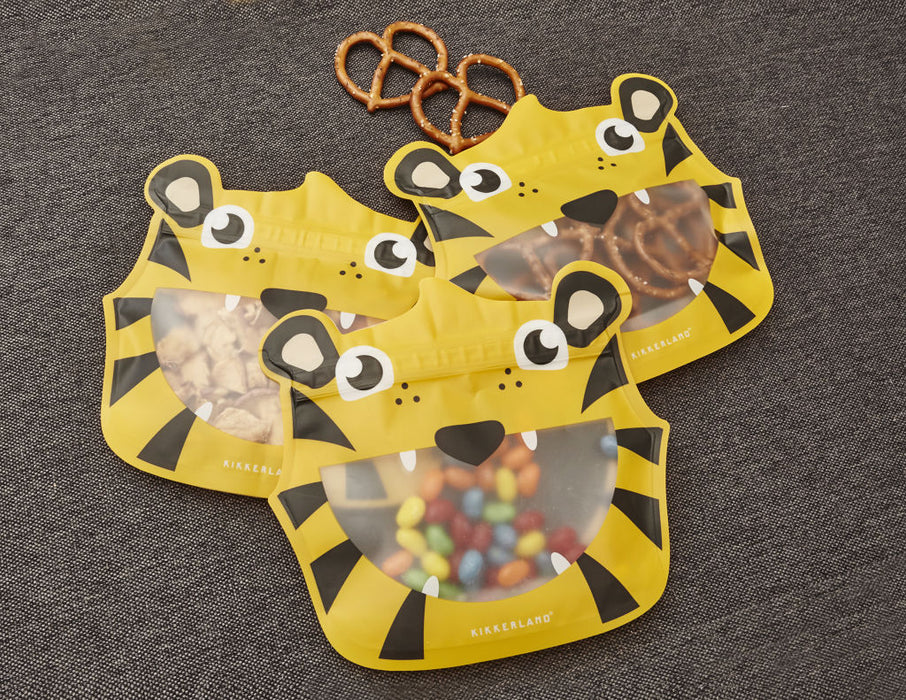 Tiger Zipper Bags
