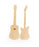 Beech Wood + Rockin Guitar Salad Servers