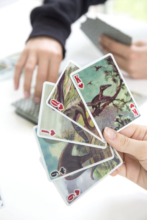 3-D Dinosaur Playing Cards