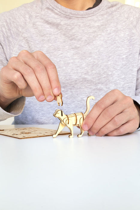 Cat 3D Wooden Puzzle