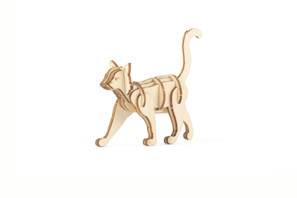 Cat 3D Wooden Puzzle