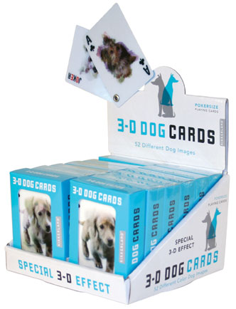 Playing Cards Dogs 3D