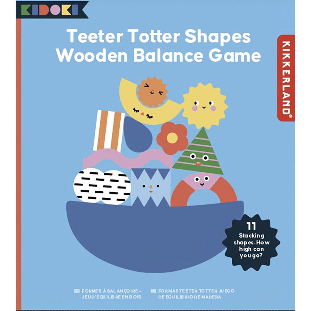 TeeterTotterShapes Wood BalanceGame