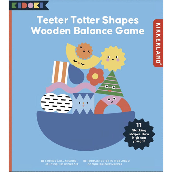 TeeterTotterShapes Wood BalanceGame