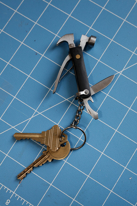 Black Wood Mini Hammer Tool