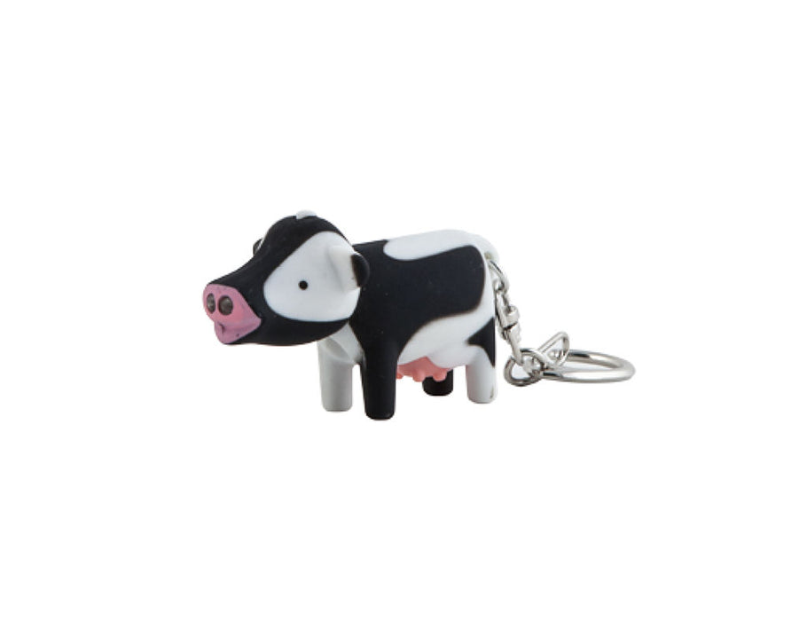 Cow Led Keychain Carded/CDU