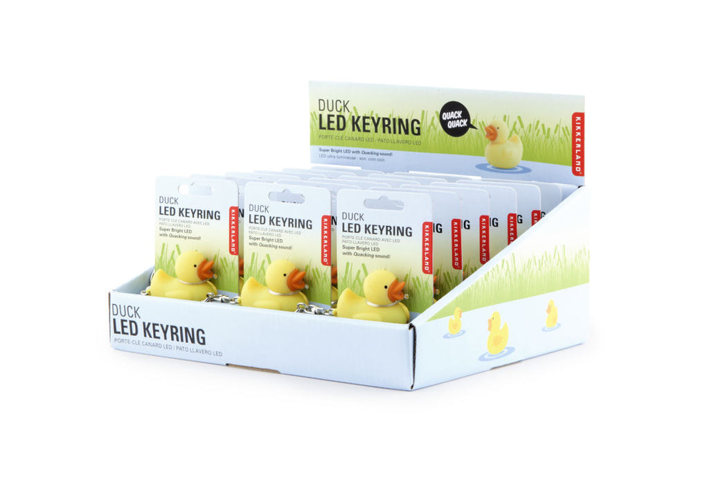 Duck Led Keychain Carded/CDU