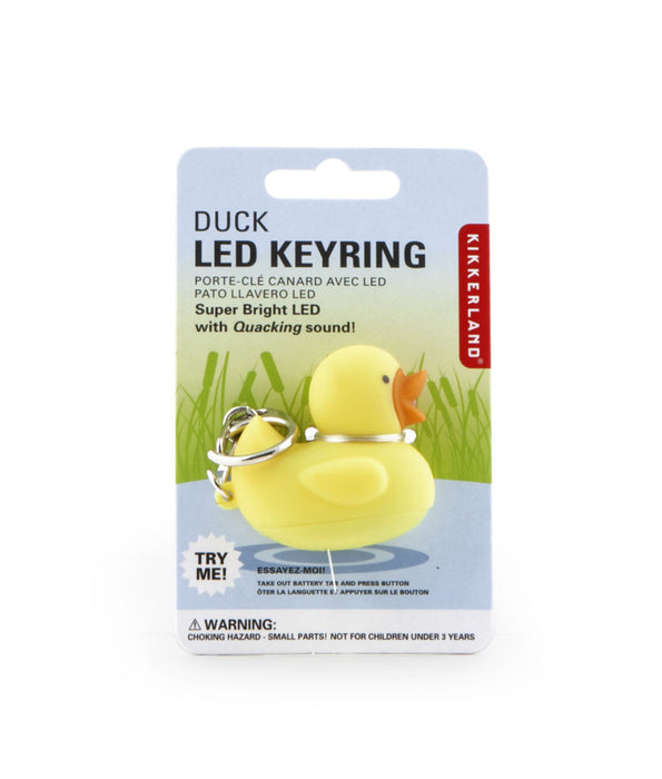 Duck Led Keychain Carded/CDU