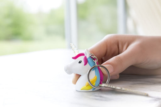 Unicorn LED keychain