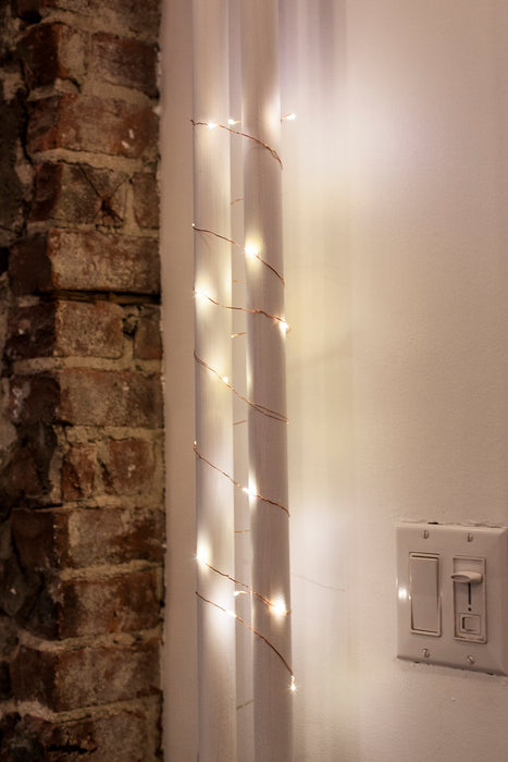 Copper String Battery Lights