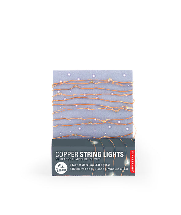 Copper String Battery Lights