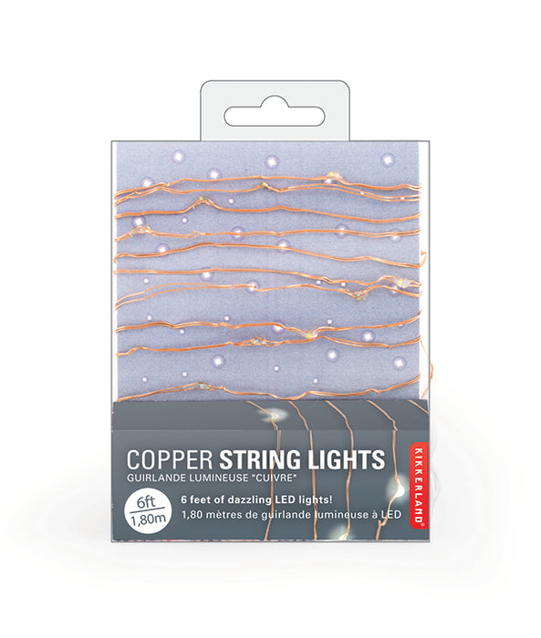 Copper String Battery Lights