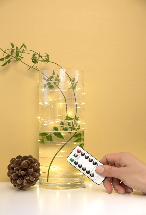 EXTRA LONG SILVER STRING LIGHTS